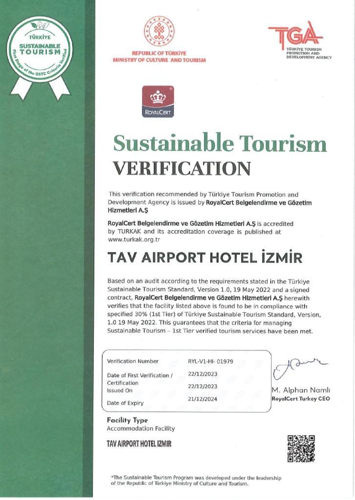 TAV AIRPORT HOTEL IZMIR — IZMIR — fotografie hotel nr. 25