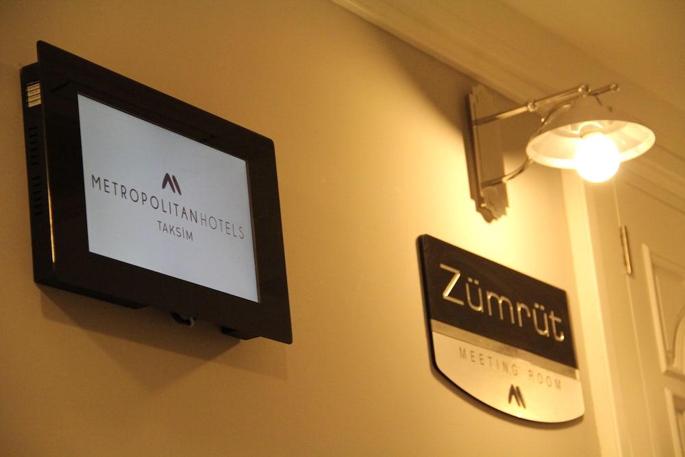 METROPOLITAN HOTELS TAKSIM — ISTANBUL — фотография отеля №32