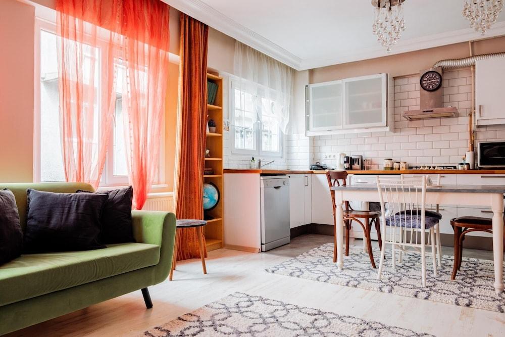 LOVELY FLAT W BALCONY 5 MIN TO ISTIKLAL AVE — ISTANBUL — фотография отеля №6