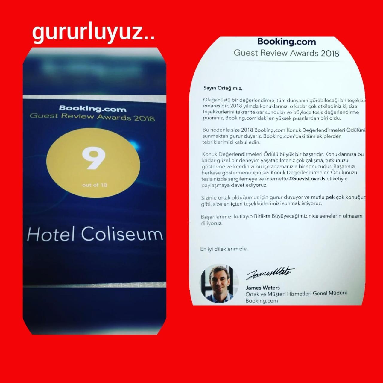 HOTEL COLISEUM — ISTANBUL