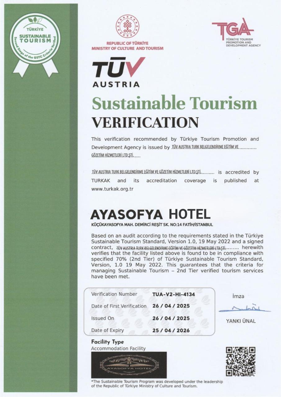 AYASOFYA HOTEL — ISTANBUL — fotografie hotel nr. 12