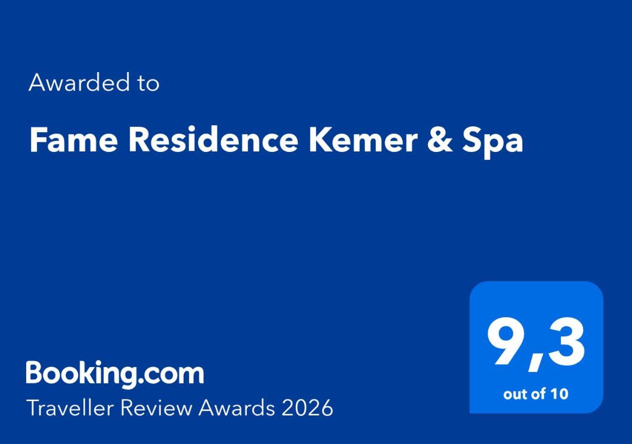 FAME RESIDENCE KEMER & SPA — KEMER — фотография отеля №2