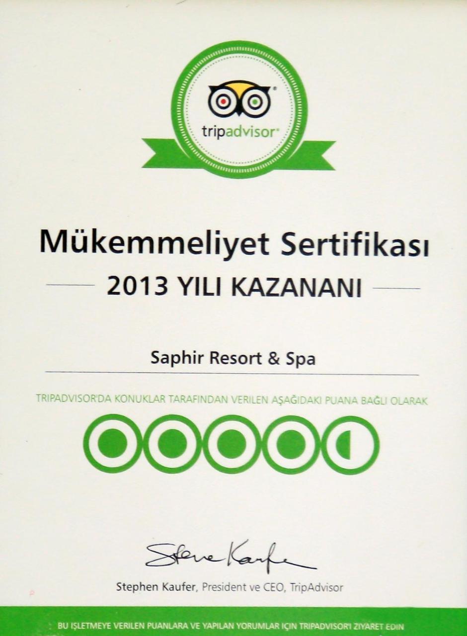 SAPHIR RESORT & SPA — ALANYA — fotografie hotel nr. 28