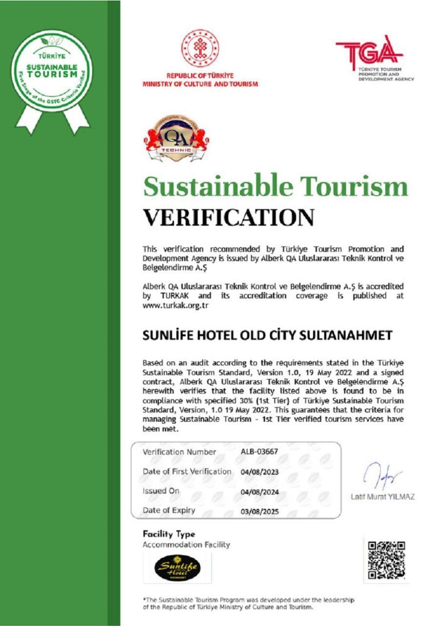 SUNLIFE HOTEL OLD CITY — ISTANBUL — fotografie hotel nr. 2